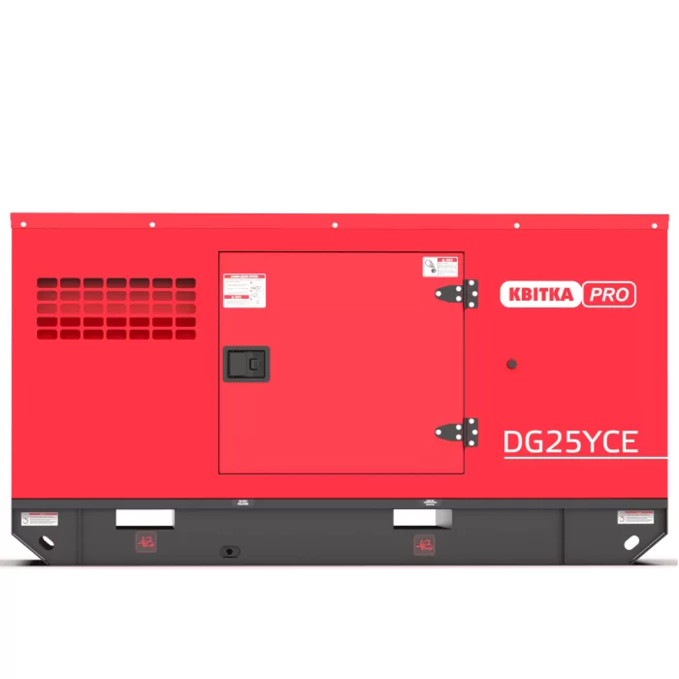 Генератор дизельний 20/22 КВт DG25YCE стартер метал корпус під ATS, КВІТКА PRO